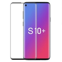      Samsung Galaxy S10 Plus - 3D Tempered Glass Screen Protector